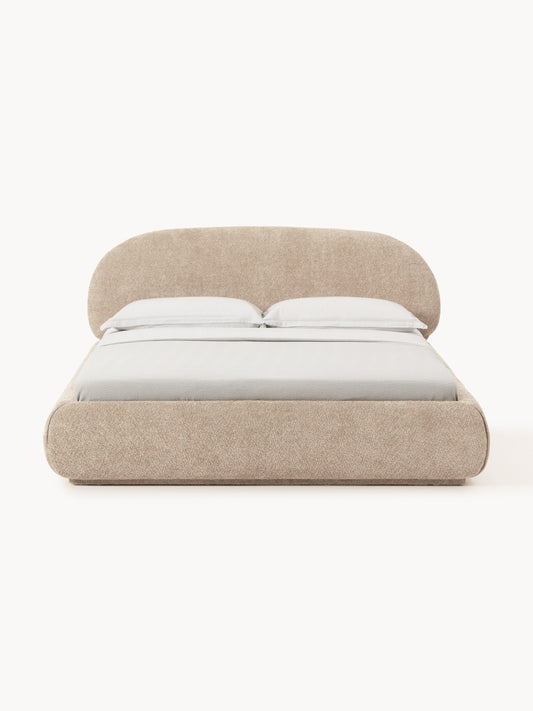 Albariza Teddy Bouclé Upholstered Bed