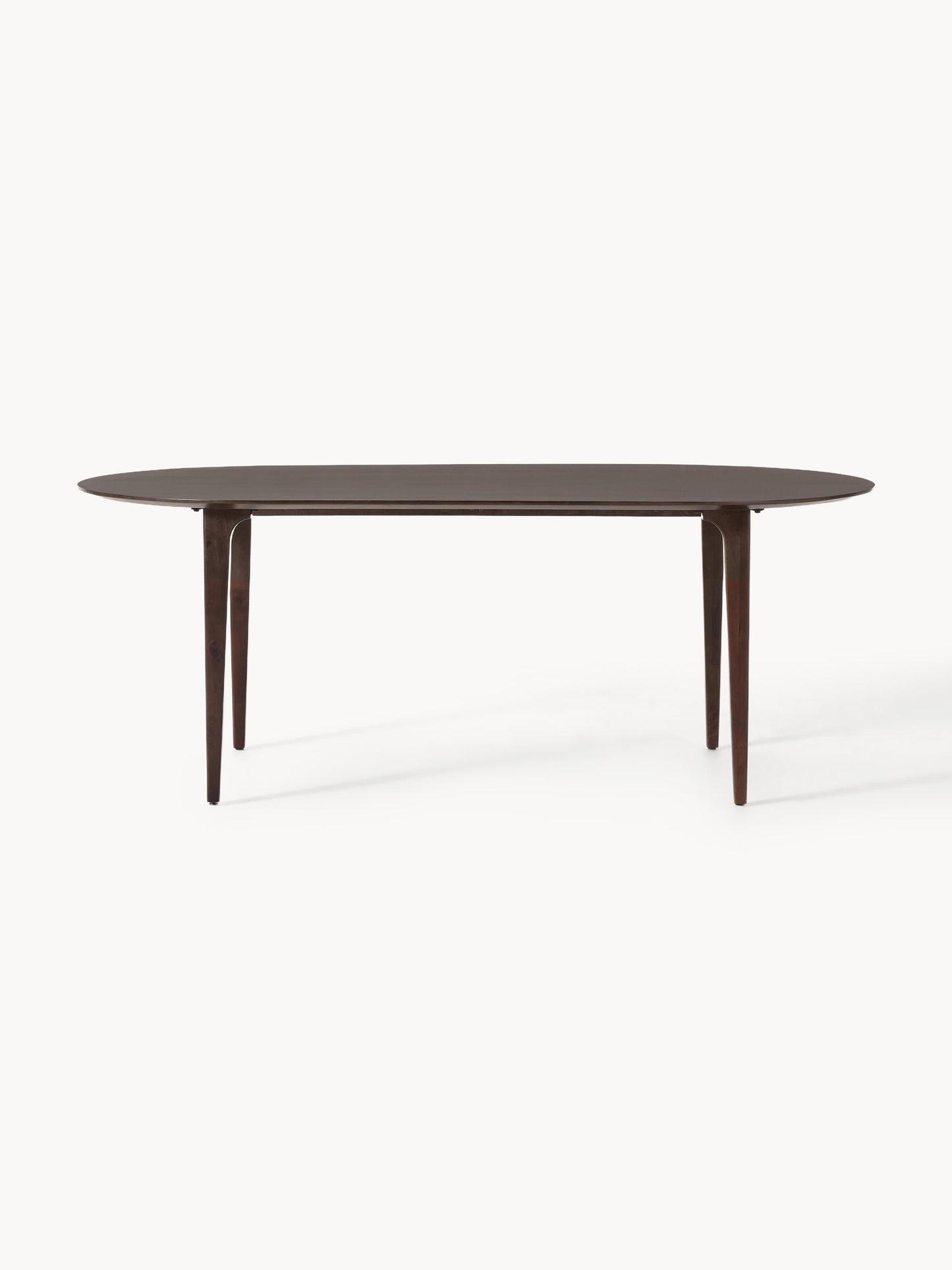 Archelune Oval Dining Table in Mango Wood, 200 x 100 cm