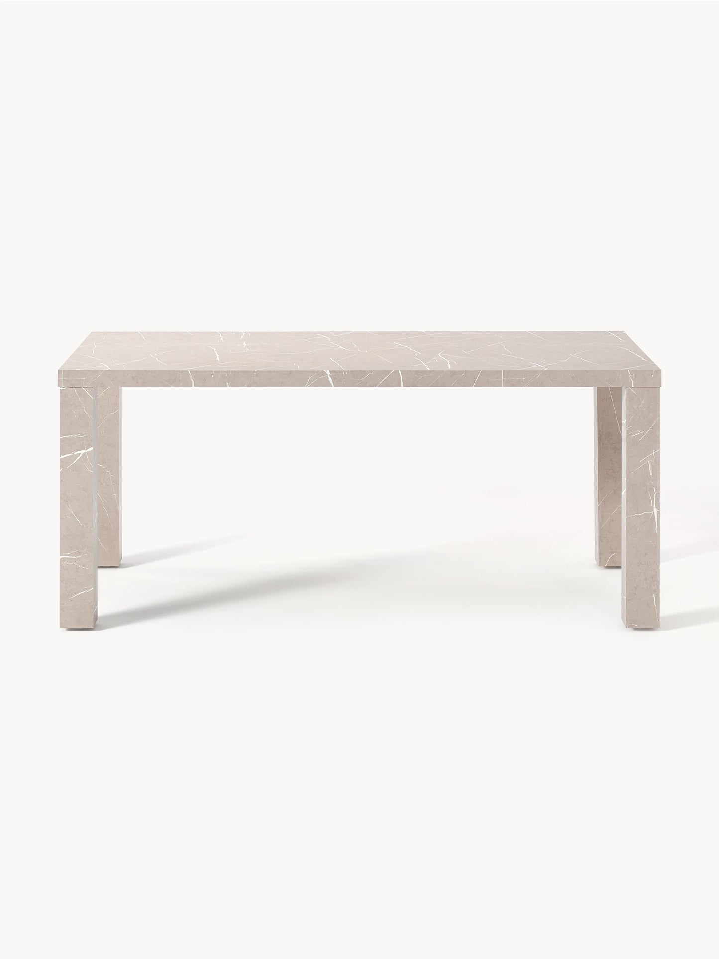 Carlmond Marble-Look Dining Table, 180 x 90 cm