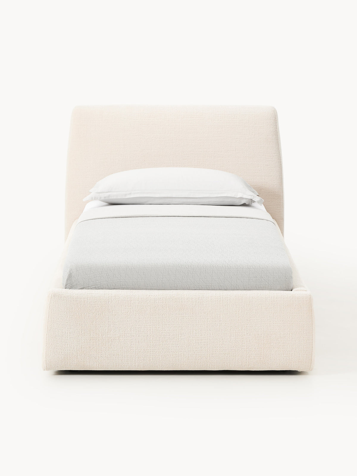 Clovarr Single Bed, Upholstered