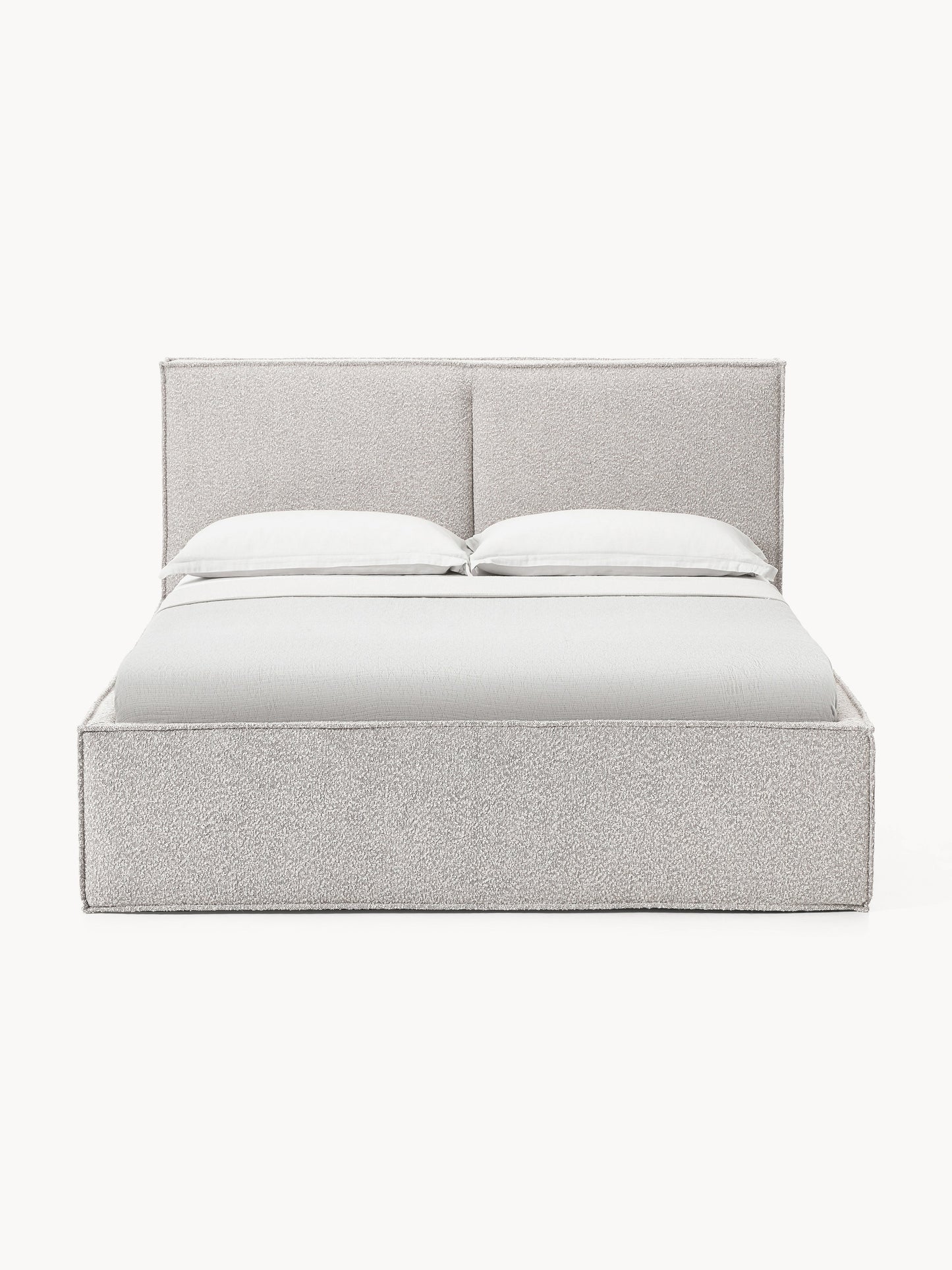 Drevalis Upholstered Bed in Bouclé