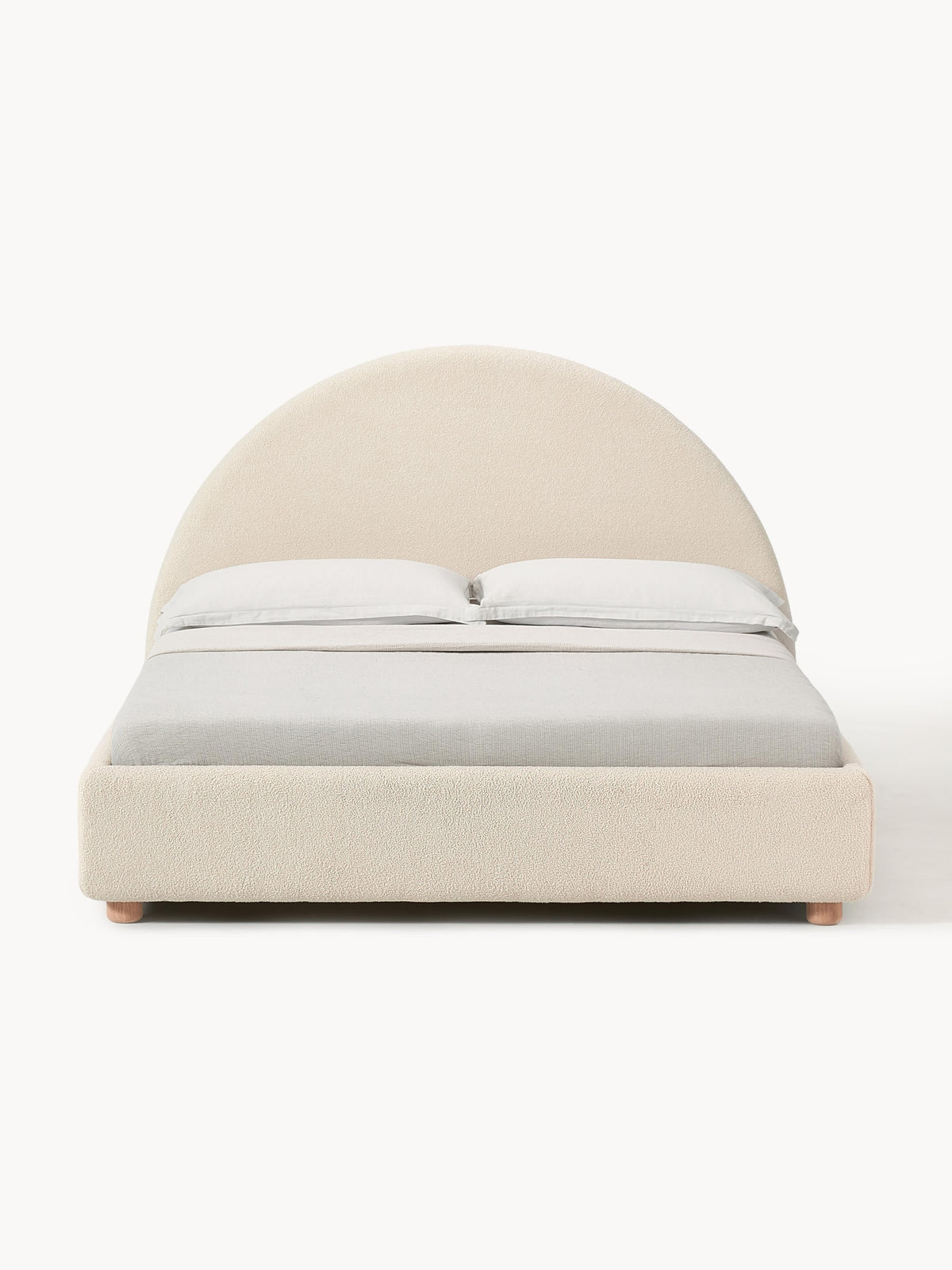 Ebbenhal Upholstered Bed in Teddy