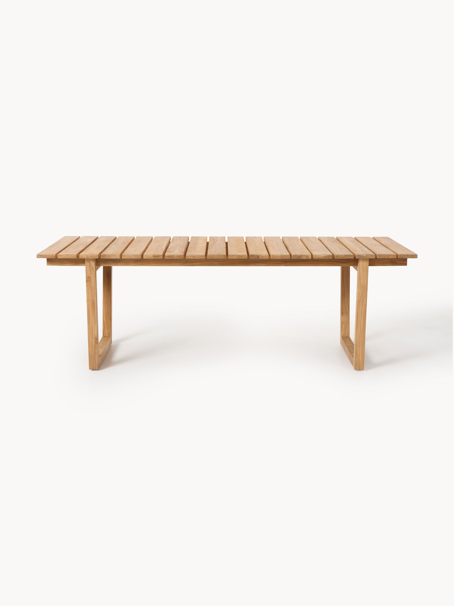 Eikmoral Teak Wood Garden Table, 229 x 100 cm