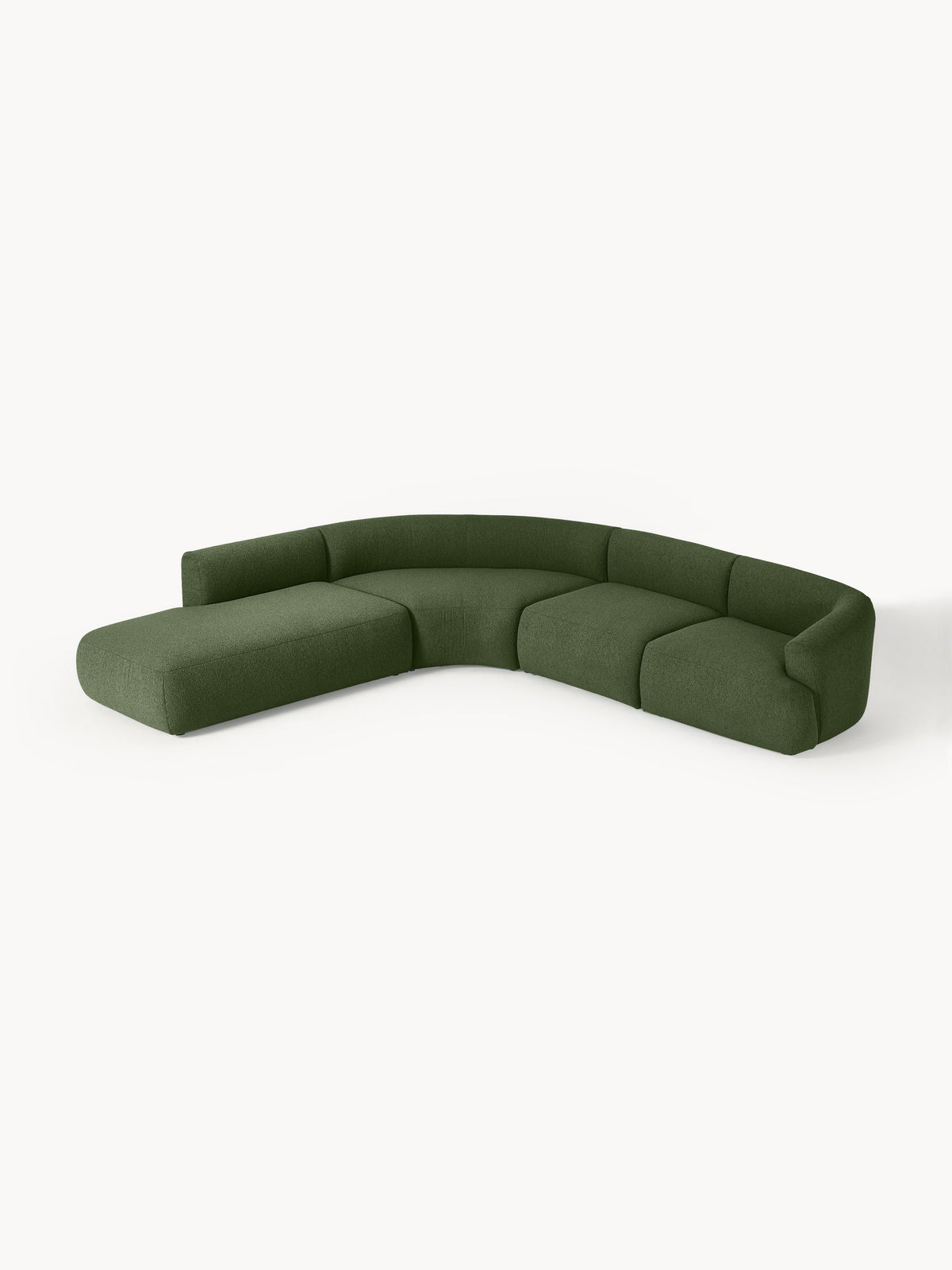 Fioranne Modular Corner Sofa in Bouclé, 4-Seater