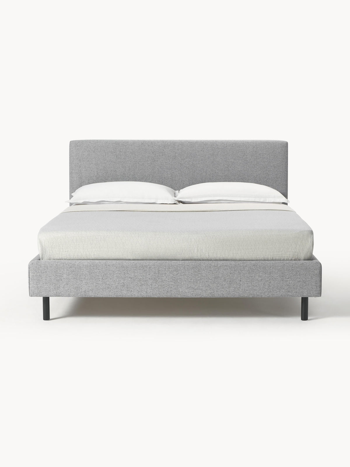 Giulmara Upholstered Bed with Wooden Feet