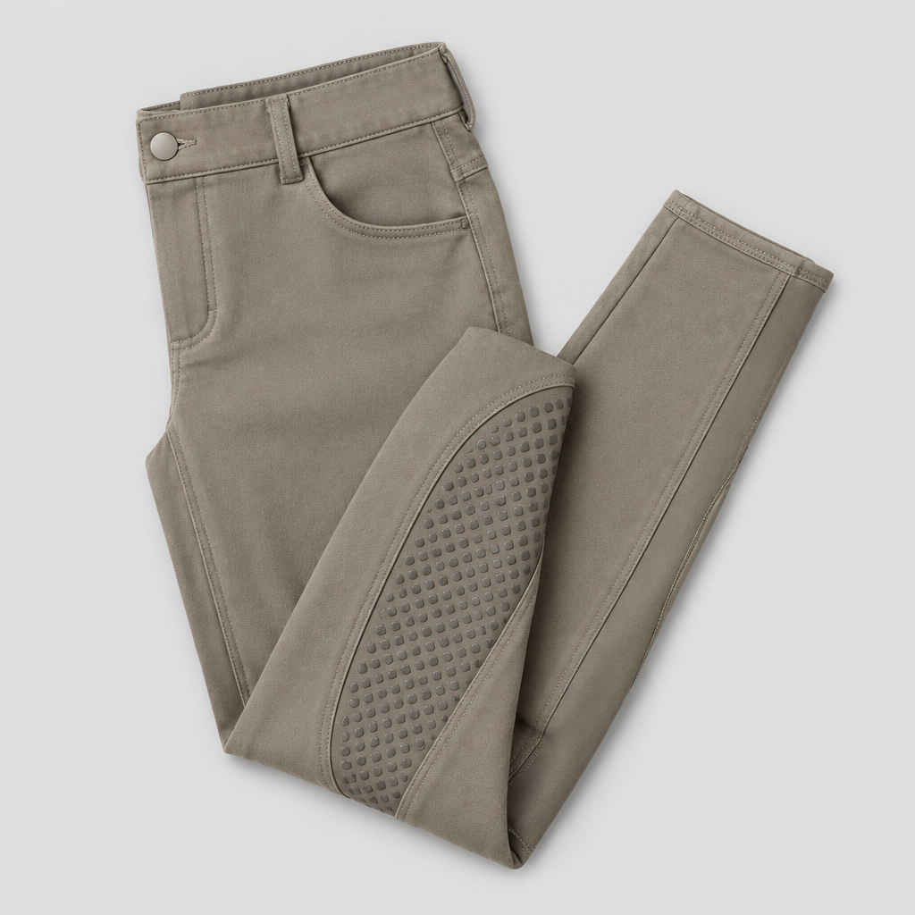 Bottega Knee-Grip Breeches, Cotton Twill