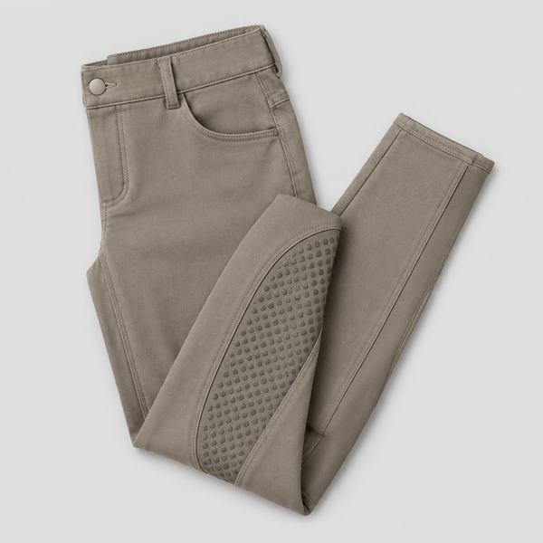 Bottega Knee-Grip Breeches, Cotton Twill