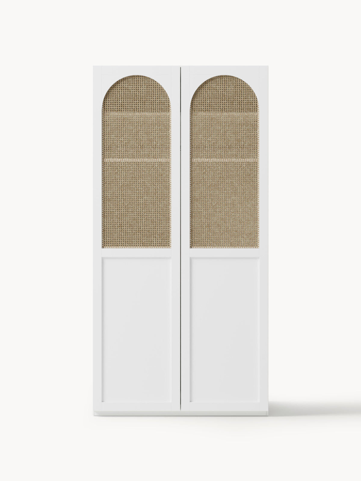 Jeanvelle Modular Hinged-Door Wardrobe, 100 cm Wide, in Various Sizes