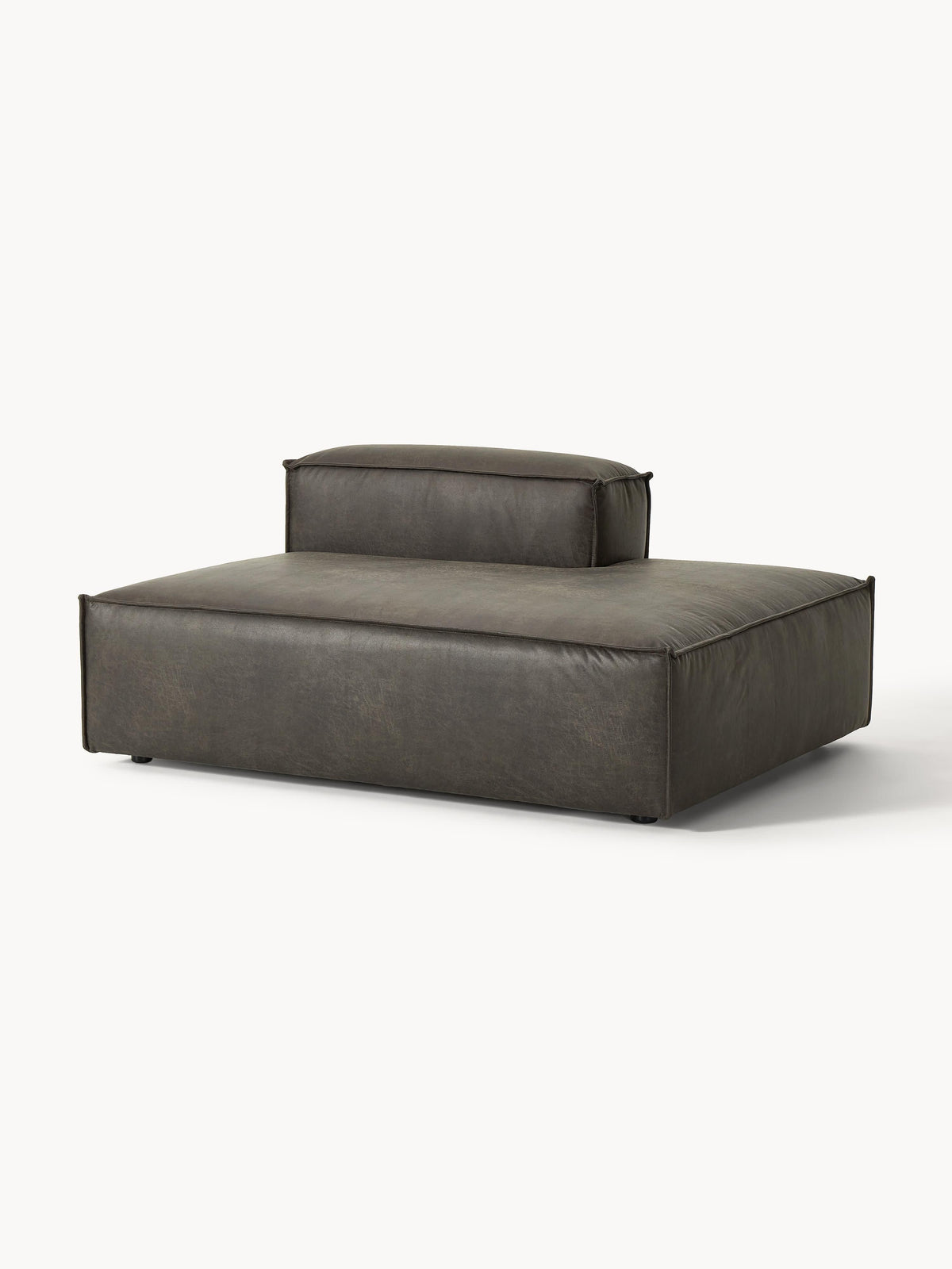 Lenskov Ottoman Module in Leather