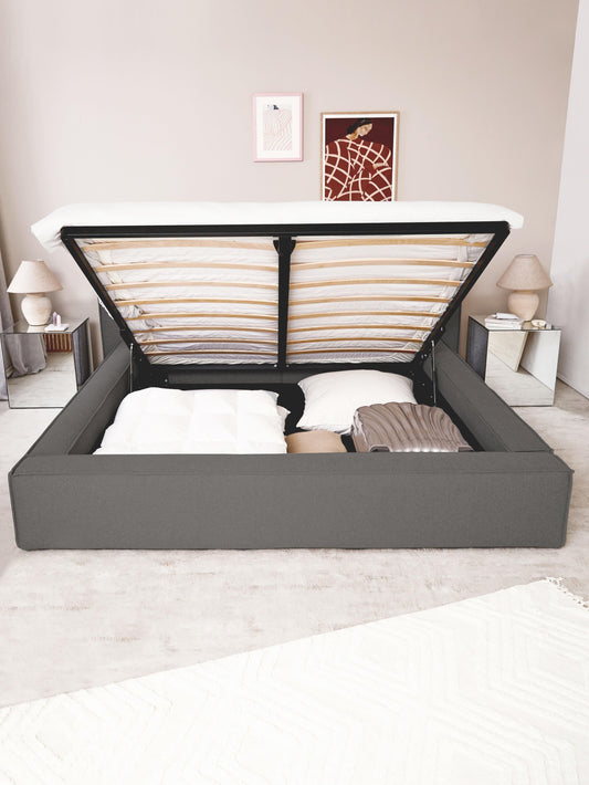 Lenskov Upholstered Storage Bed