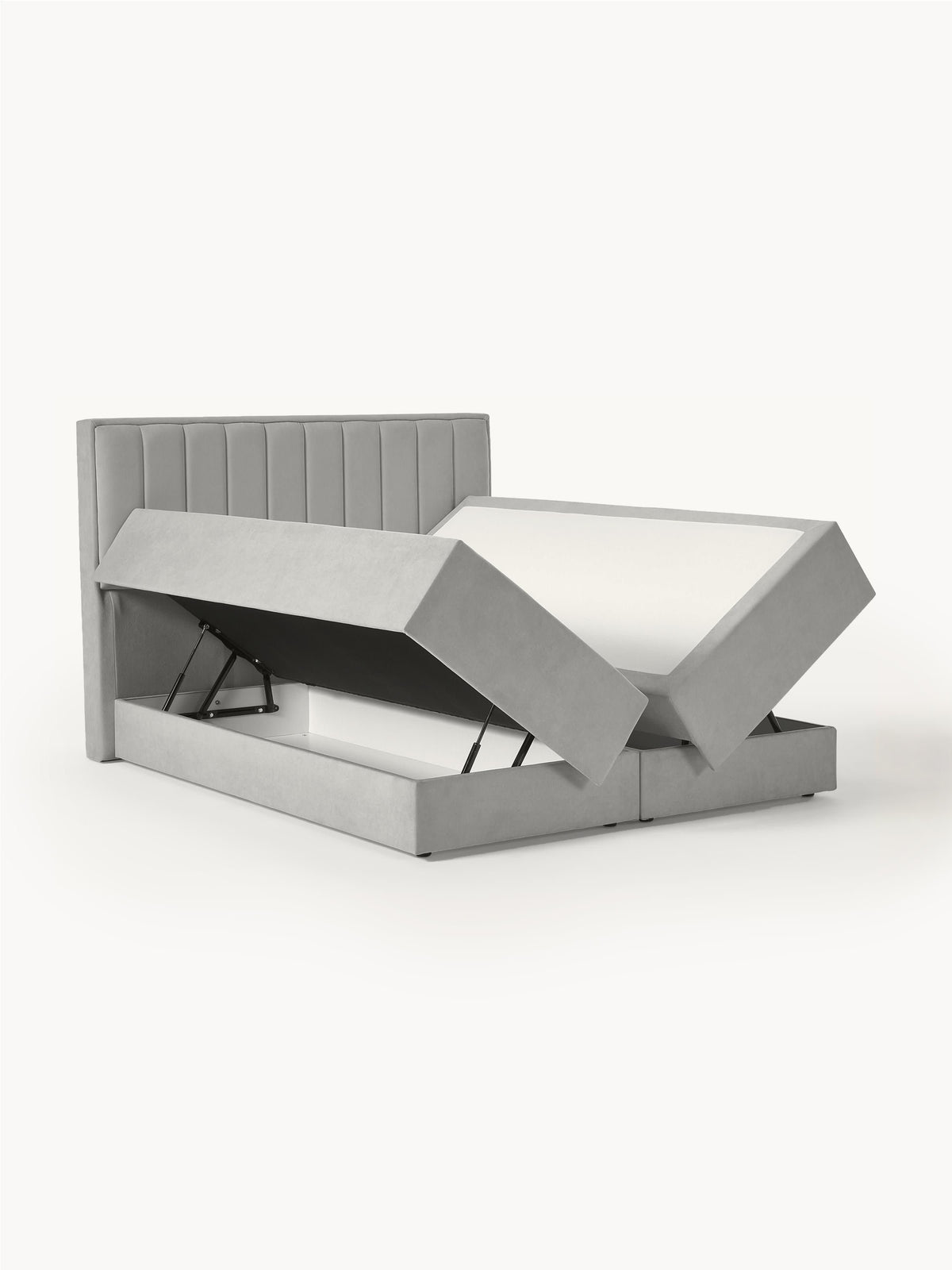 Livandro Box Spring Storage Bed