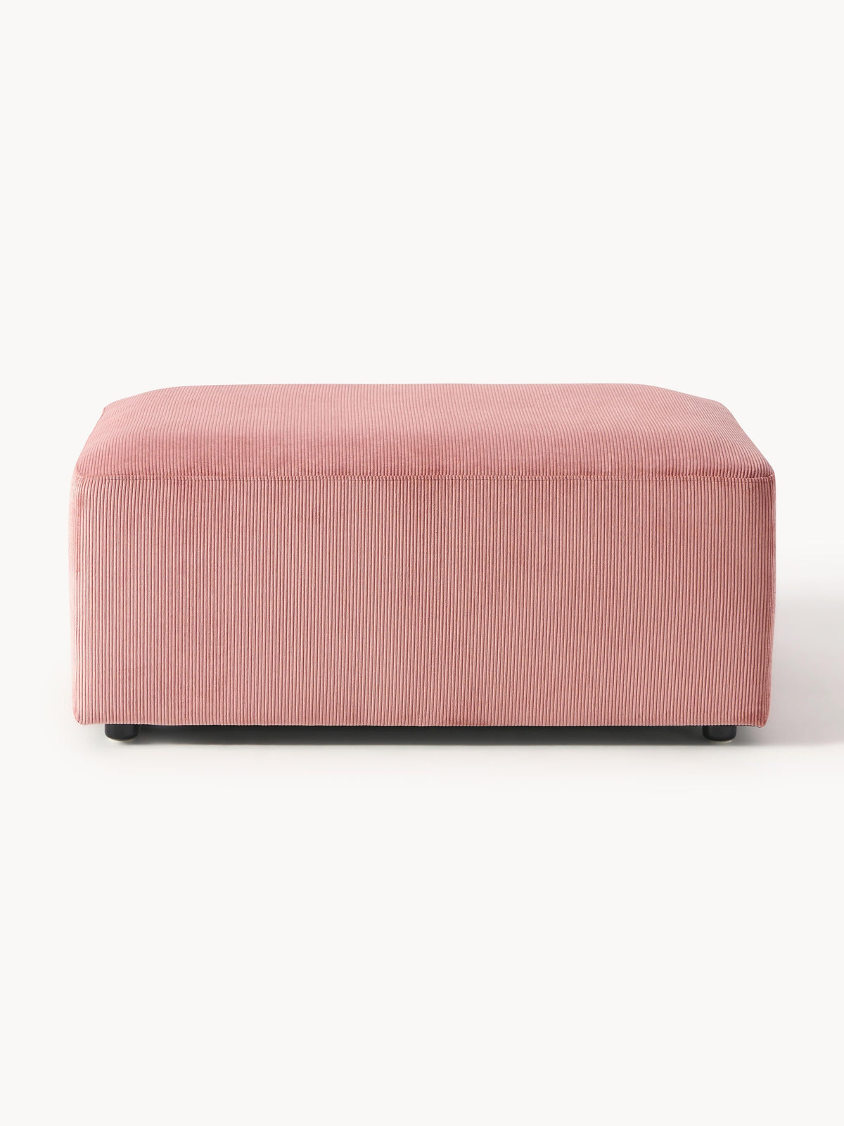 Melvaine Corduroy Stool, W 99 x D 72 cm