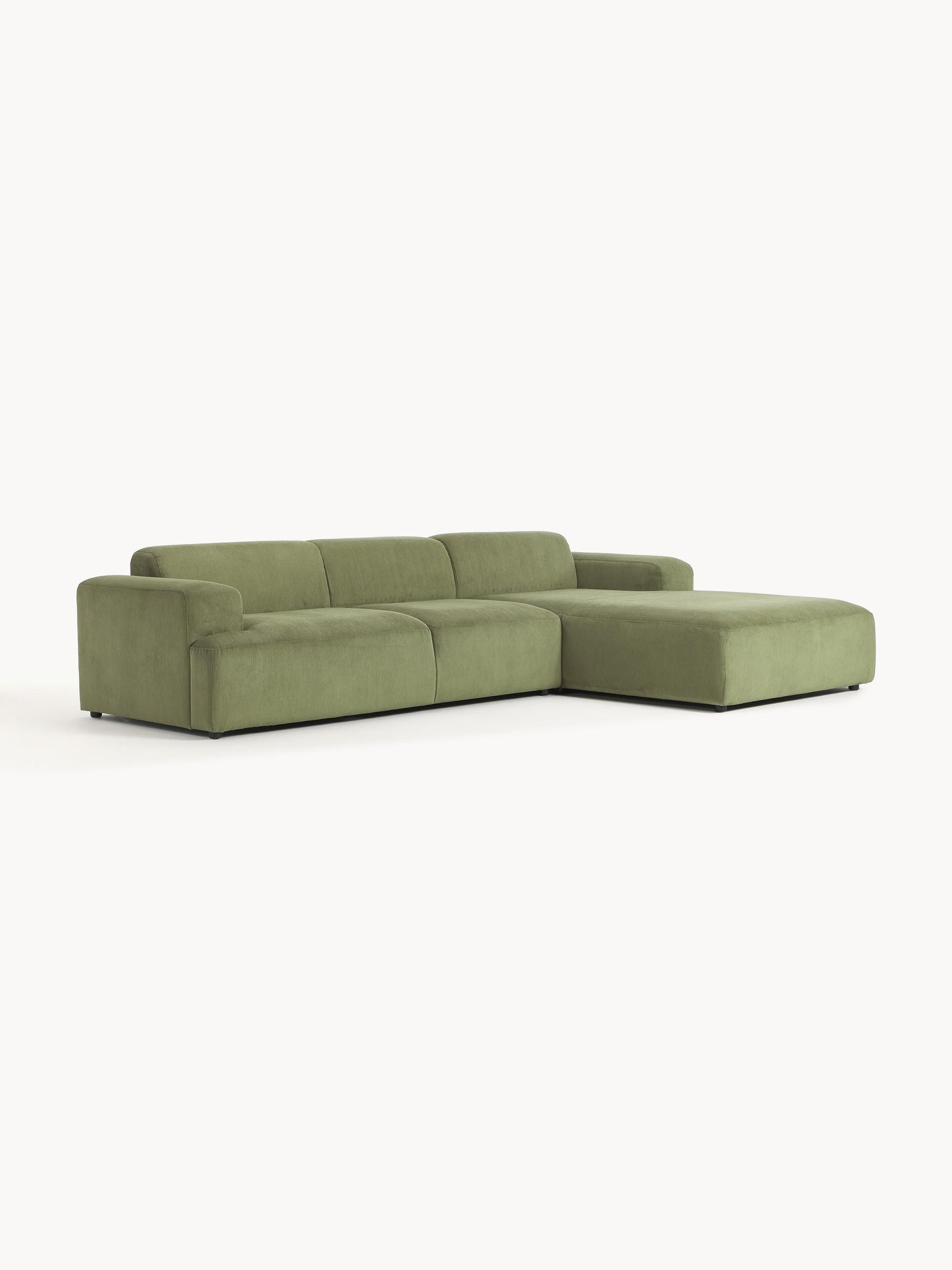 Melvaine Corner Sofa in Corduroy (4-Seater)