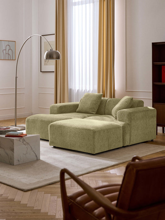 Melvaine Ottoman, W 99 x D 72 cm