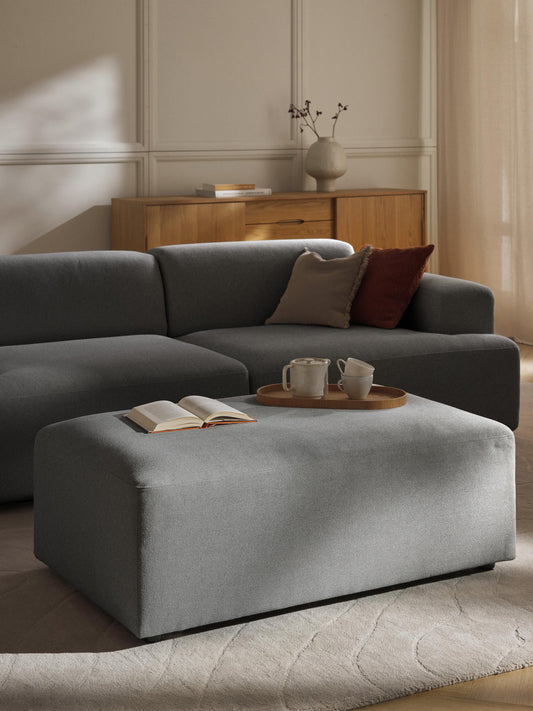 Melvaine XL Ottoman, W 116 x D 72 cm