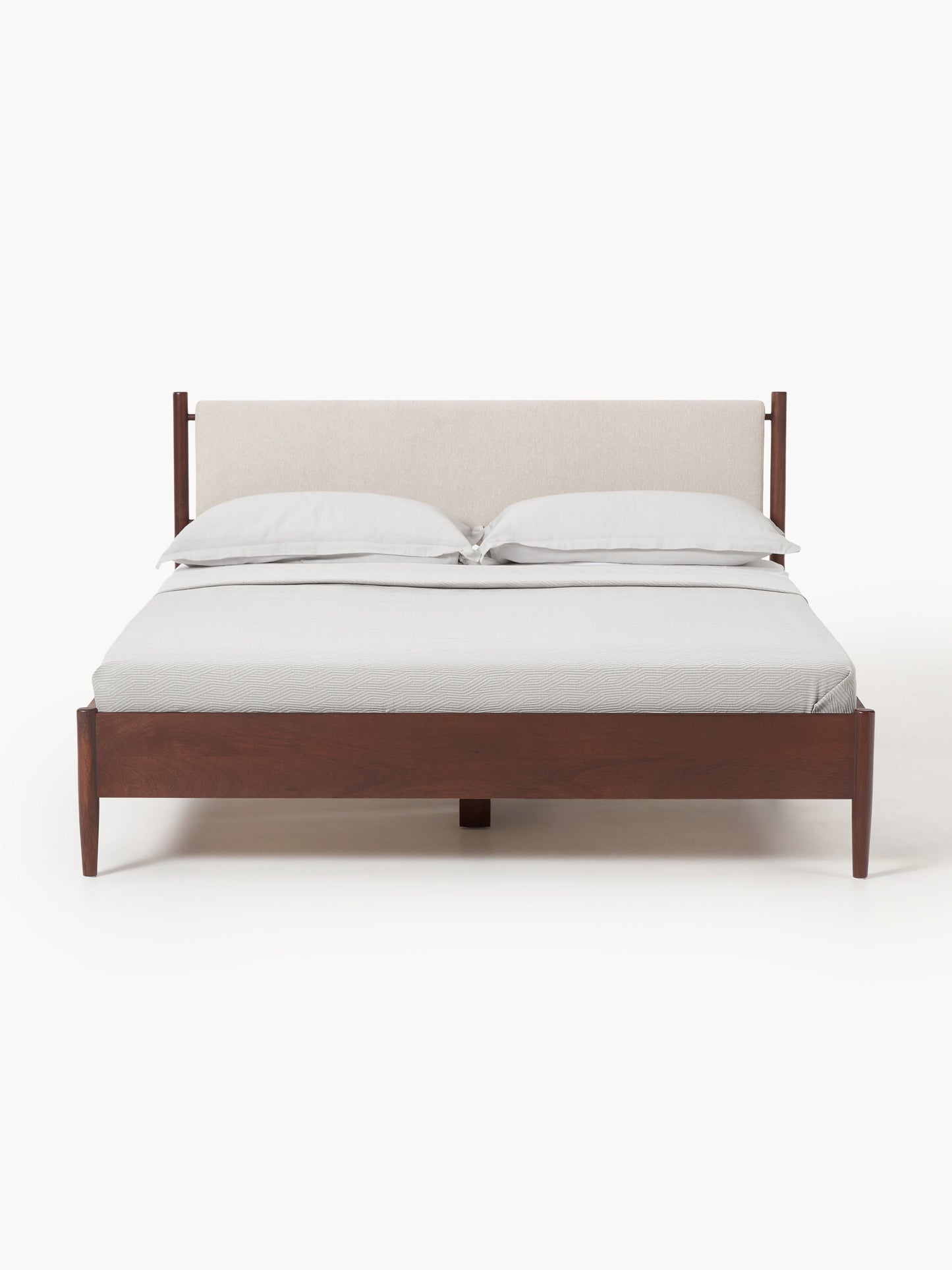 Paulmier Mango Wood Bed