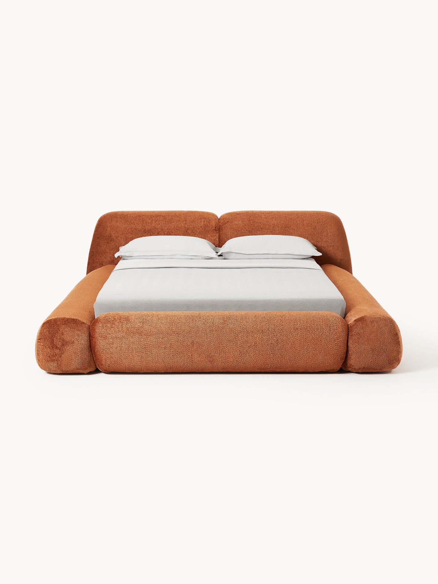 Wolskane Teddy Bouclé Upholstered Bed