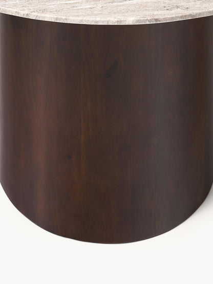 Abbriel Round Marble Dining Table, Ø 120 cm