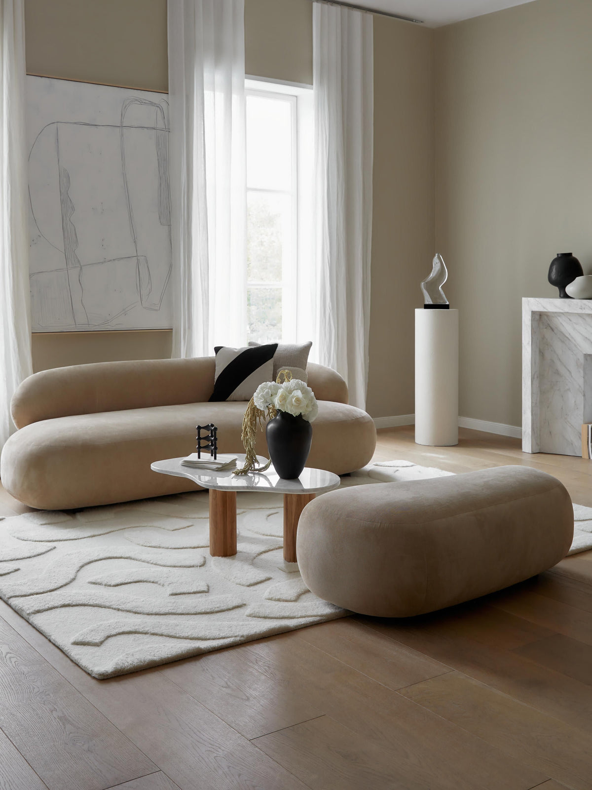 Albariza 3-Seater Sofa