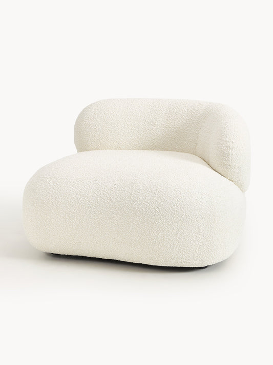 Albariza Lounge Chair in Bouclé