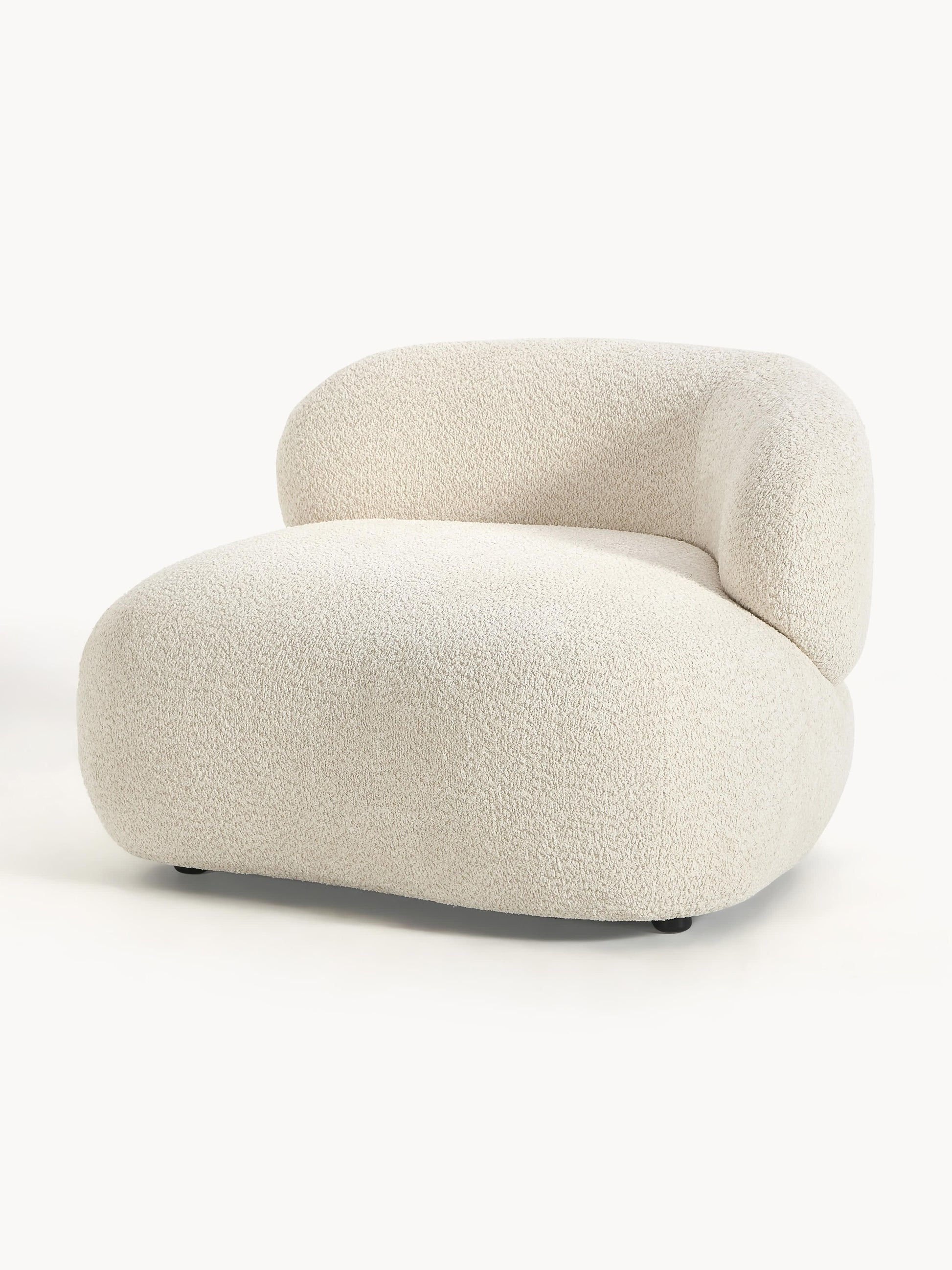 Albariza Lounge Chair in Teddy Bouclé