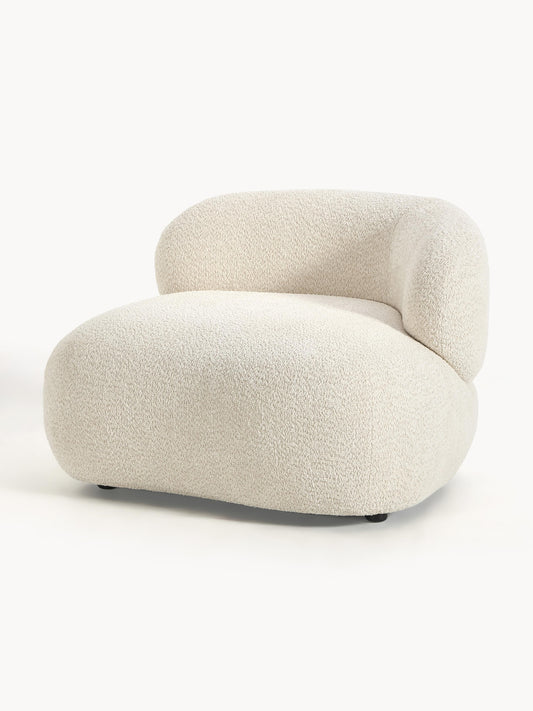Albariza Lounge Chair in Teddy Bouclé