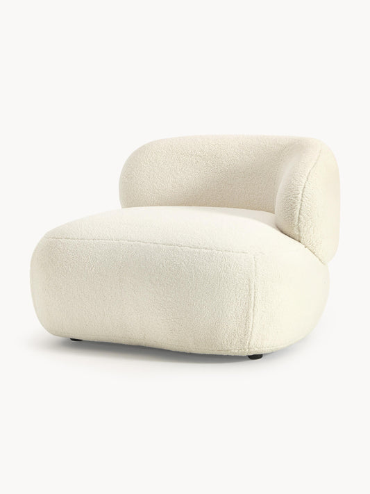 Albariza Lounge Chair, Teddy Fur