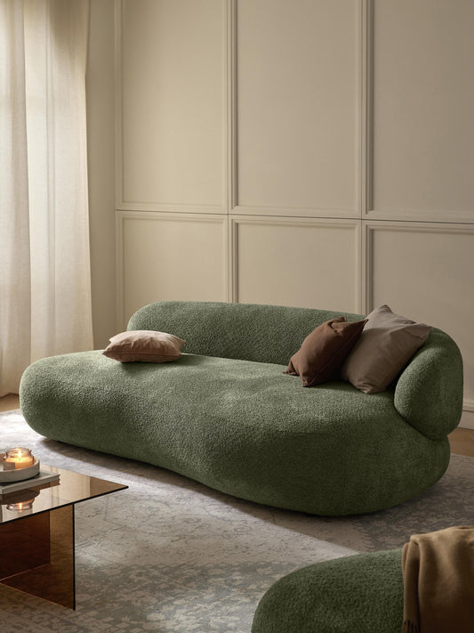 Albariza Teddy Bouclé Sofa, 3-Seater