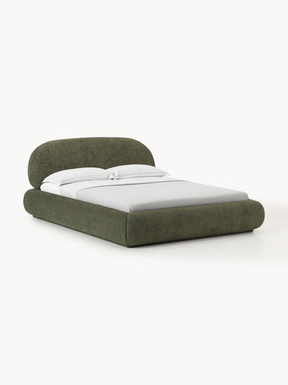 Albariza Teddy Bouclé Upholstered Bed