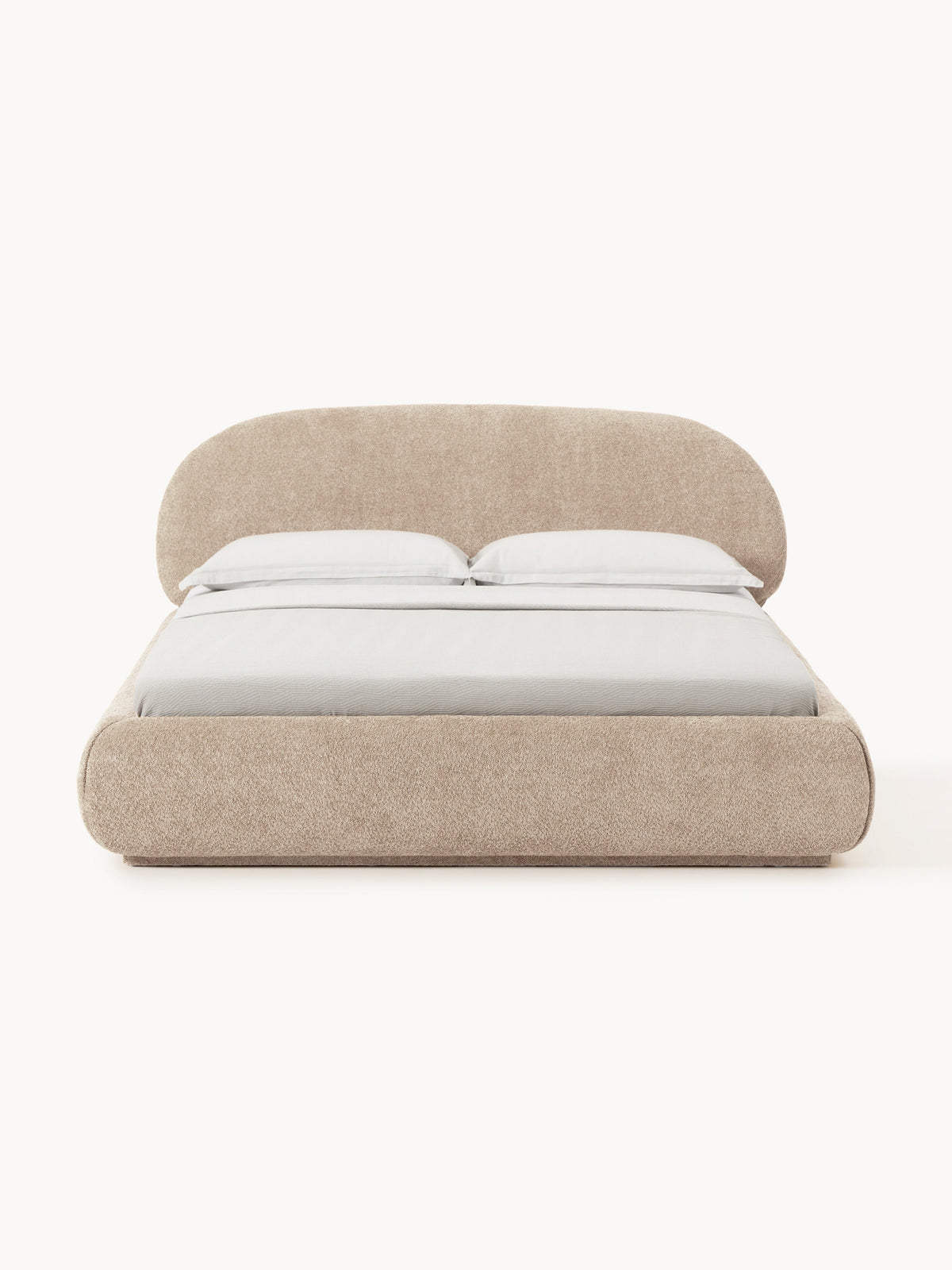 Albariza Teddy Bouclé Upholstered Bed