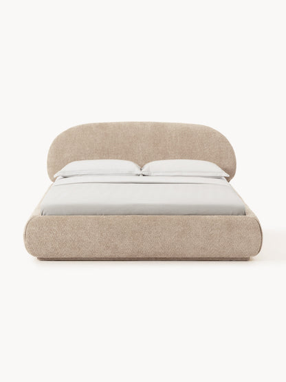 Albariza Teddy Bouclé Upholstered Bed