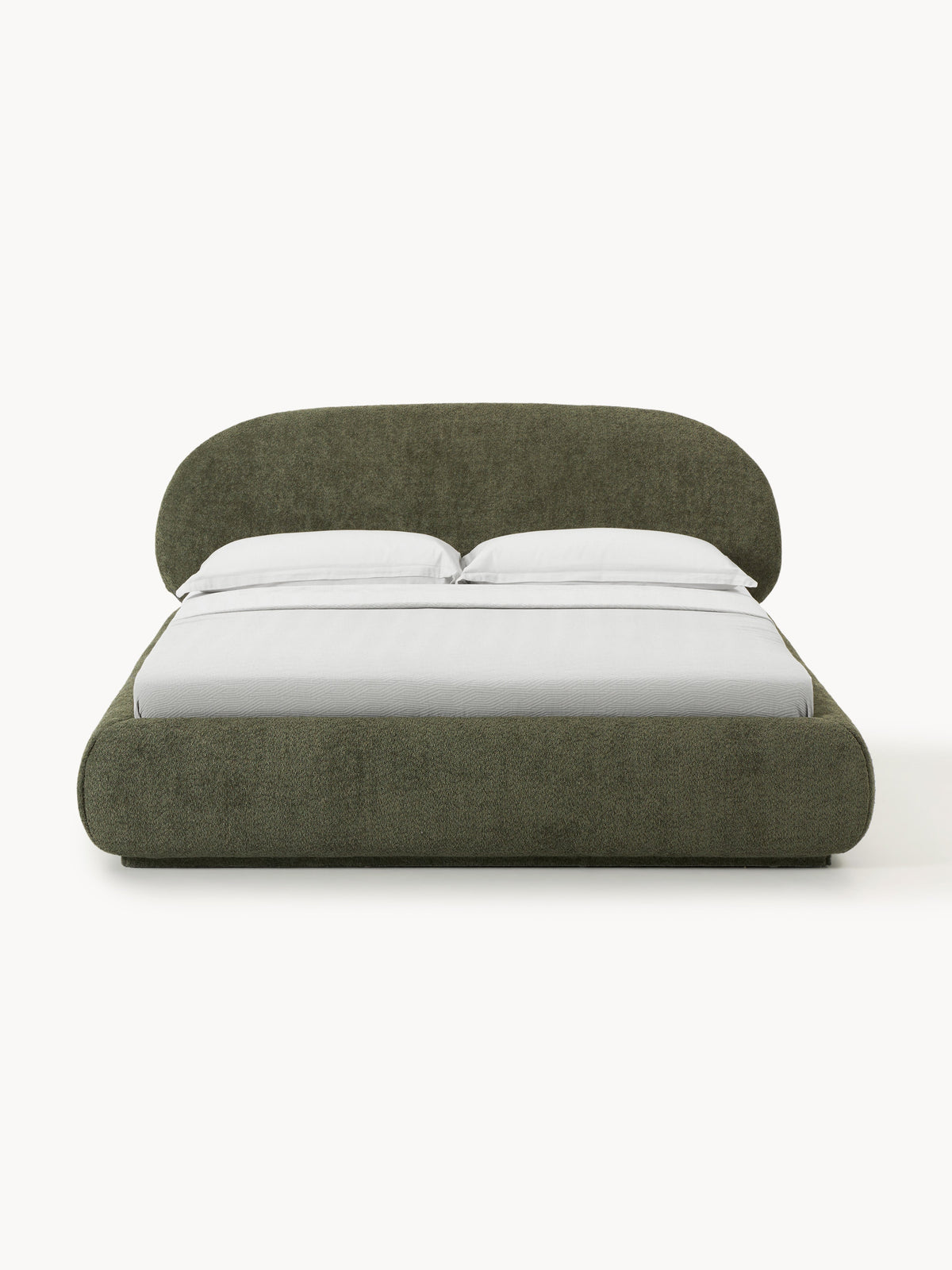 Albariza Teddy Bouclé Upholstered Bed