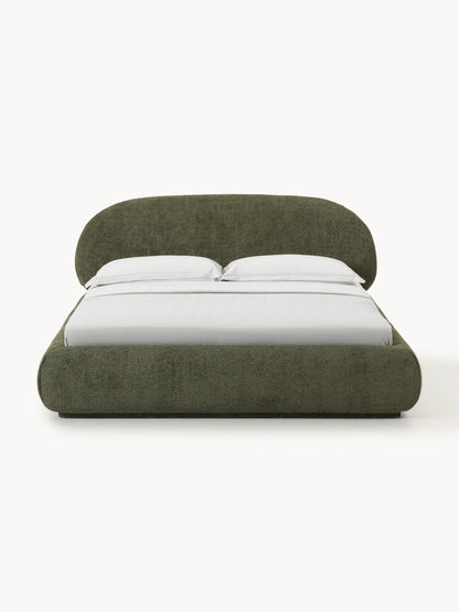 Albariza Teddy Bouclé Upholstered Bed
