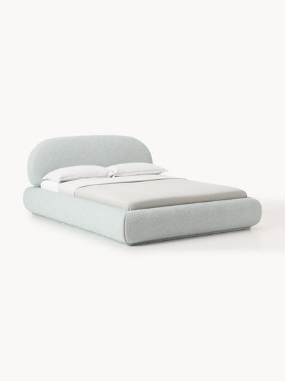 Albariza Upholstered Bed in Bouclé