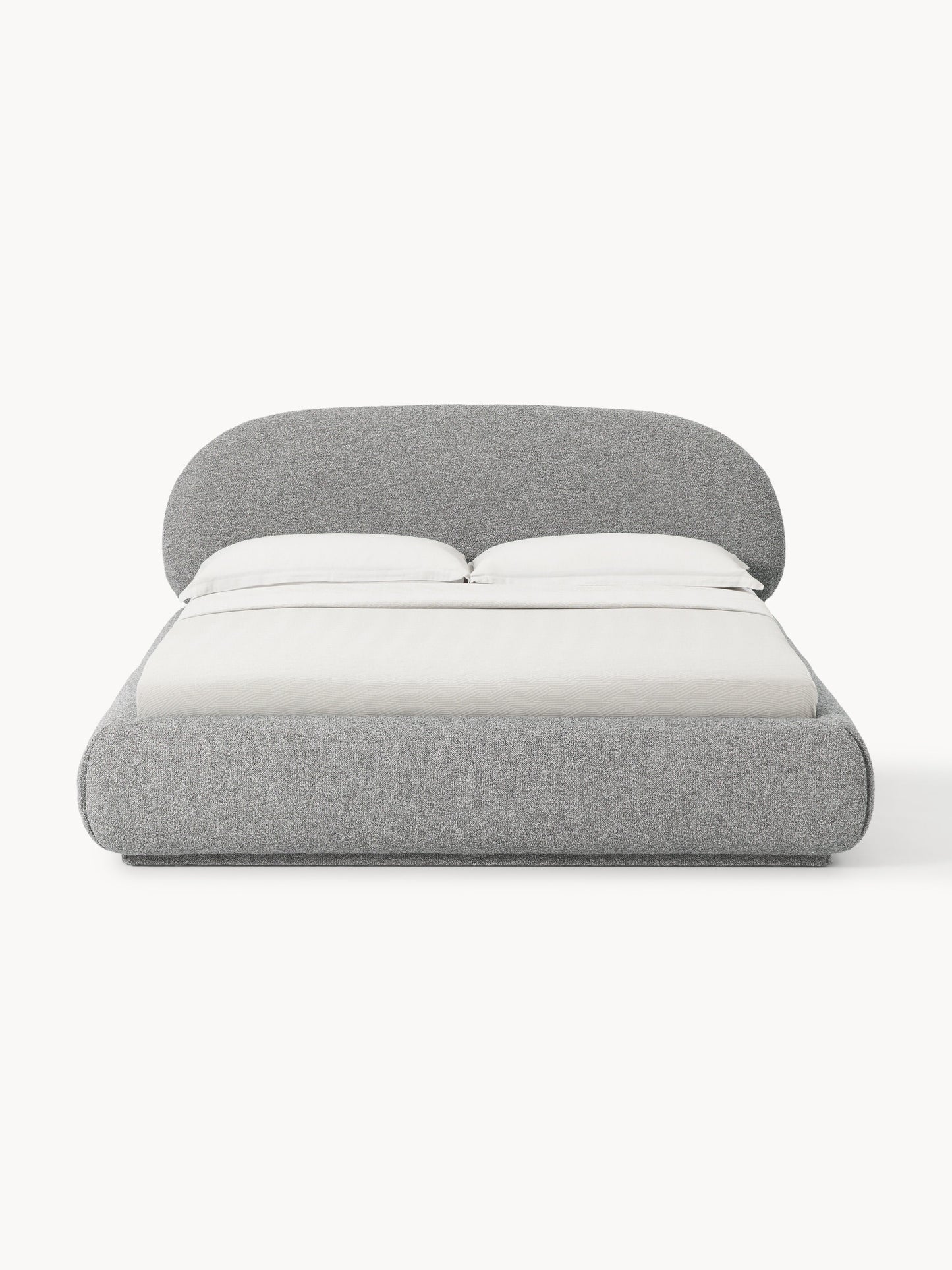 Albariza Upholstered Bed in Bouclé