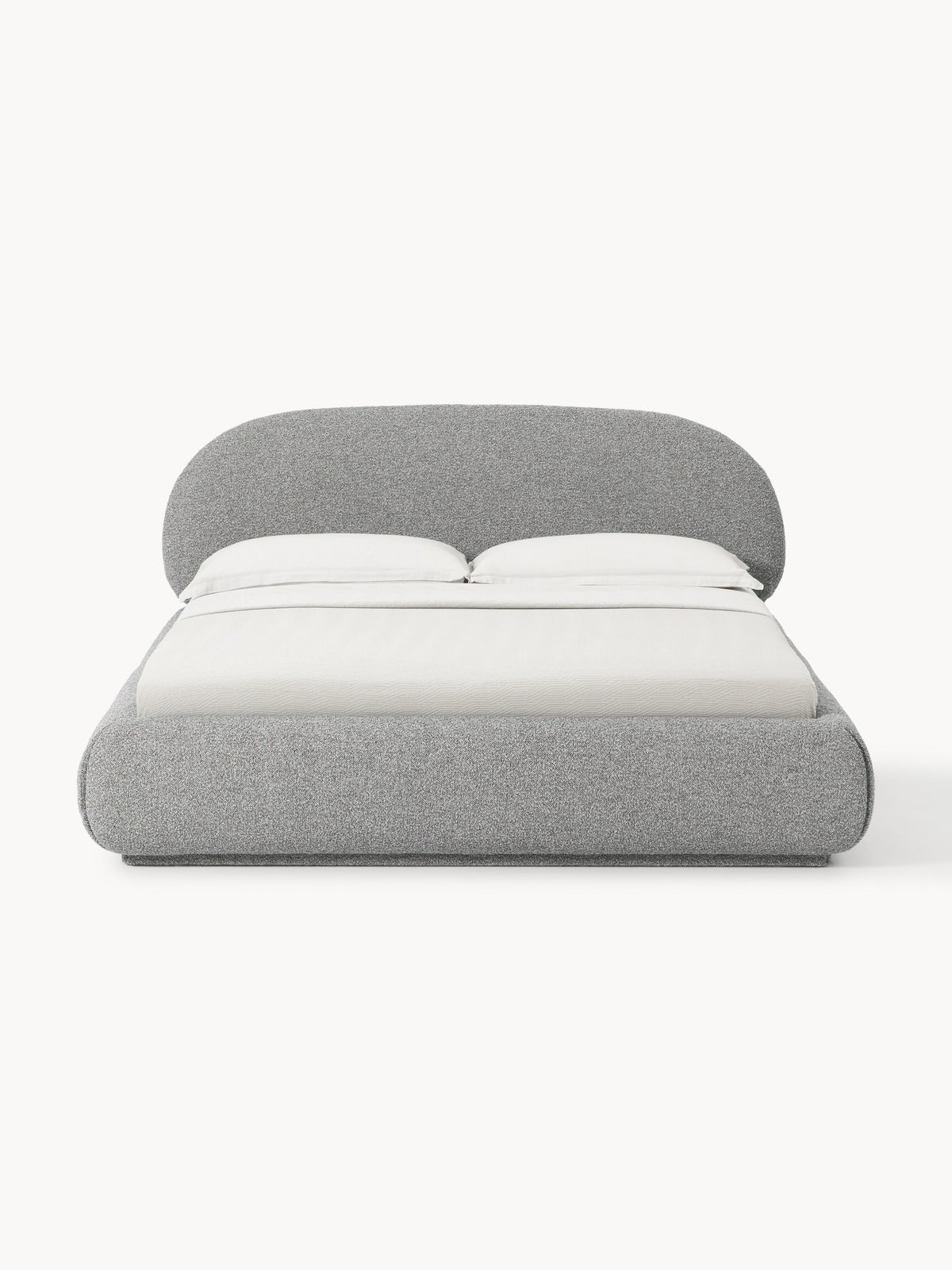 Albariza Upholstered Bed in Bouclé