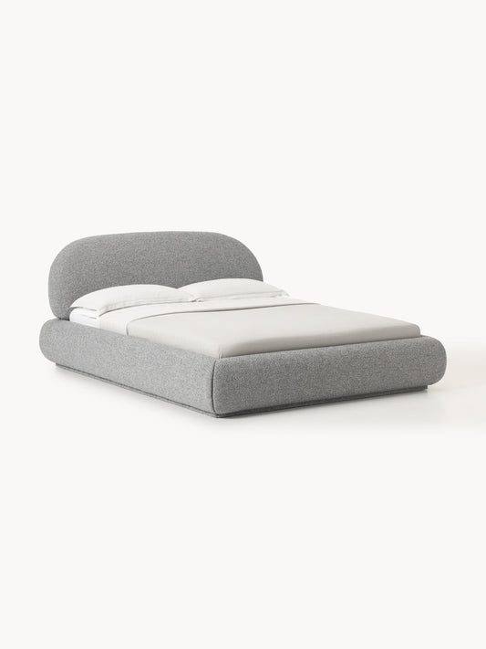 Albariza Upholstered Storage Bed in Bouclé