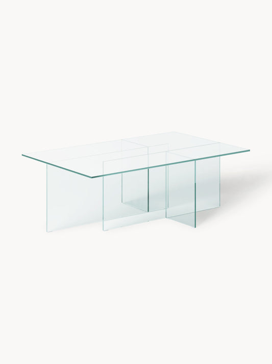 Anouvard Glass Coffee Table, W 102 cm