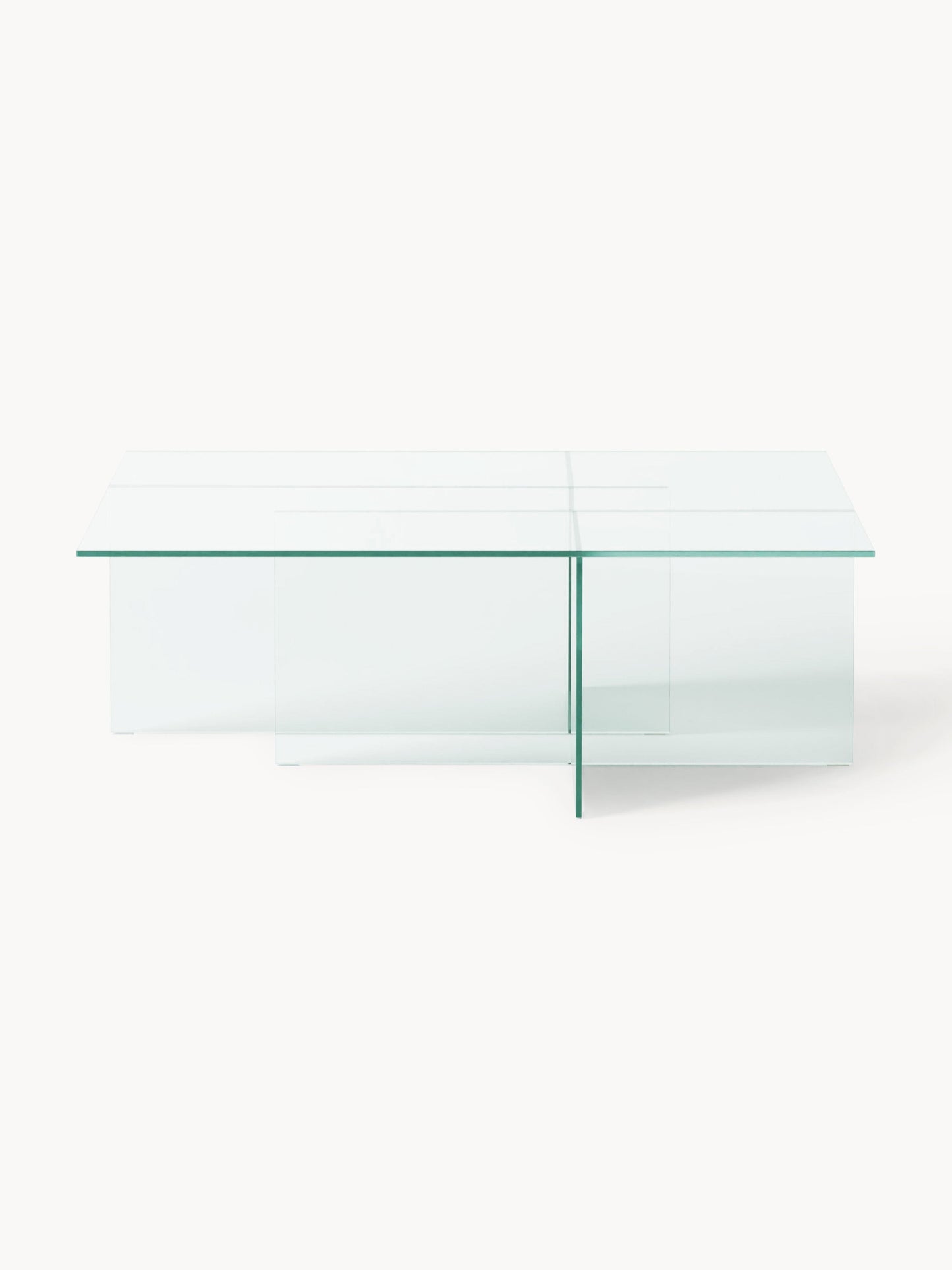 Anouvard Glass Coffee Table, W 102 cm