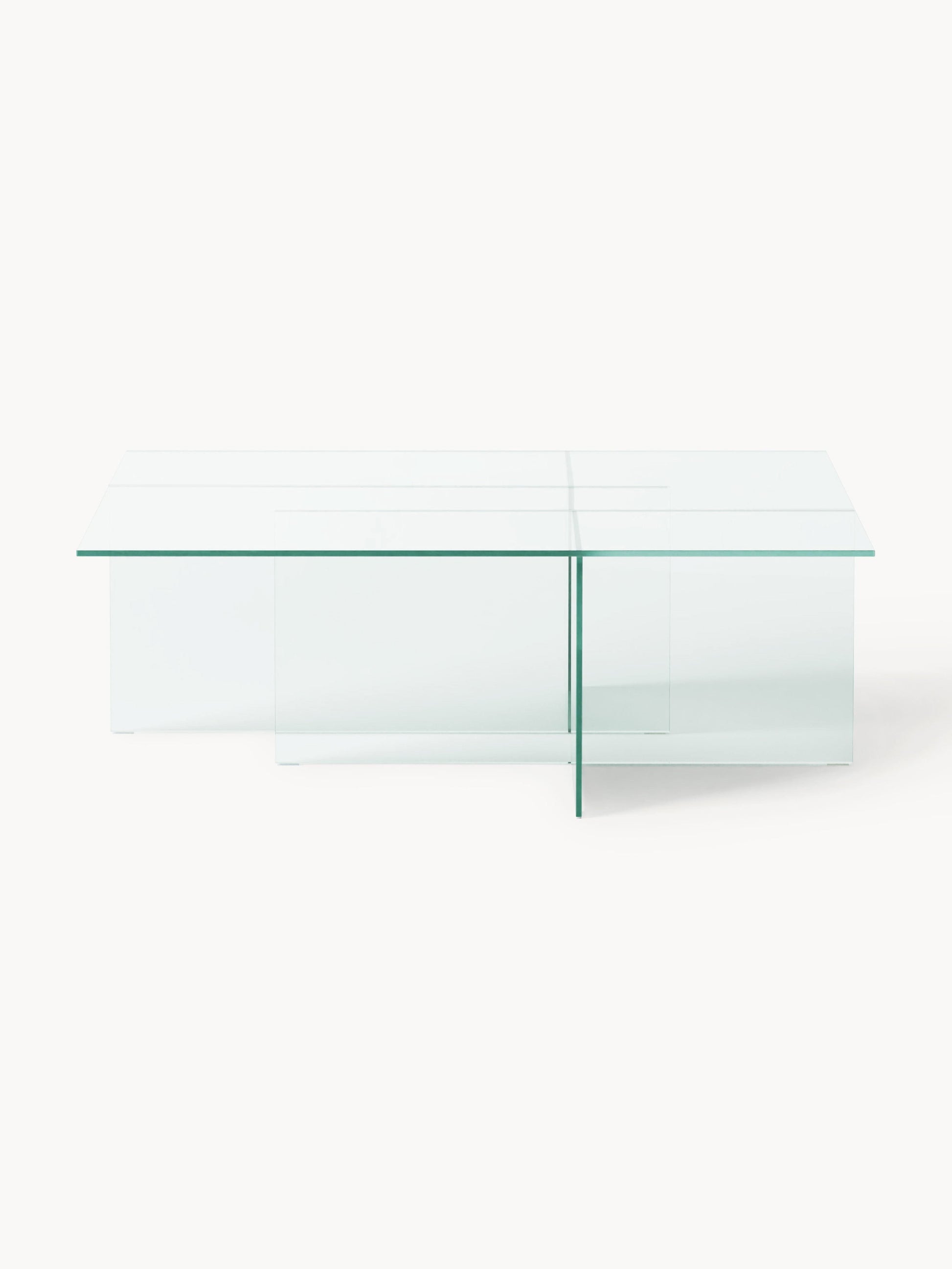 Anouvard Glass Coffee Table, W 102 cm
