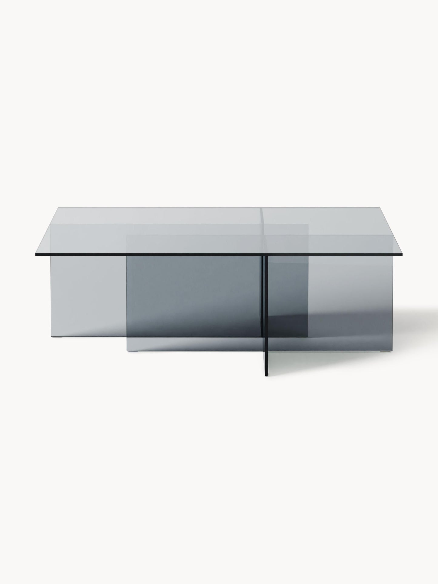 Anouvard Glass Coffee Table, W 102 cm