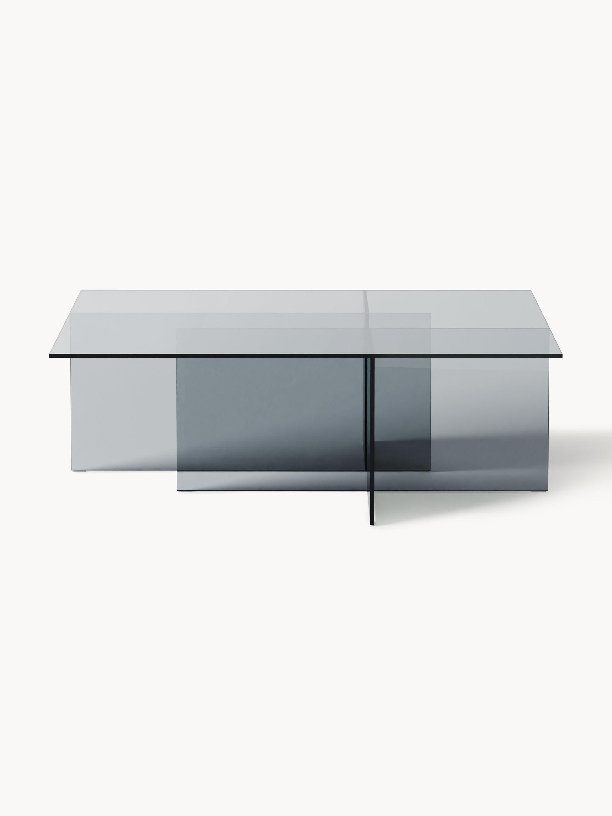 Anouvard Glass Coffee Table, W 102 cm