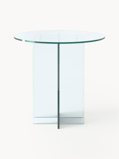 Anouvard Round Glass Dining Table, in Various Sizes