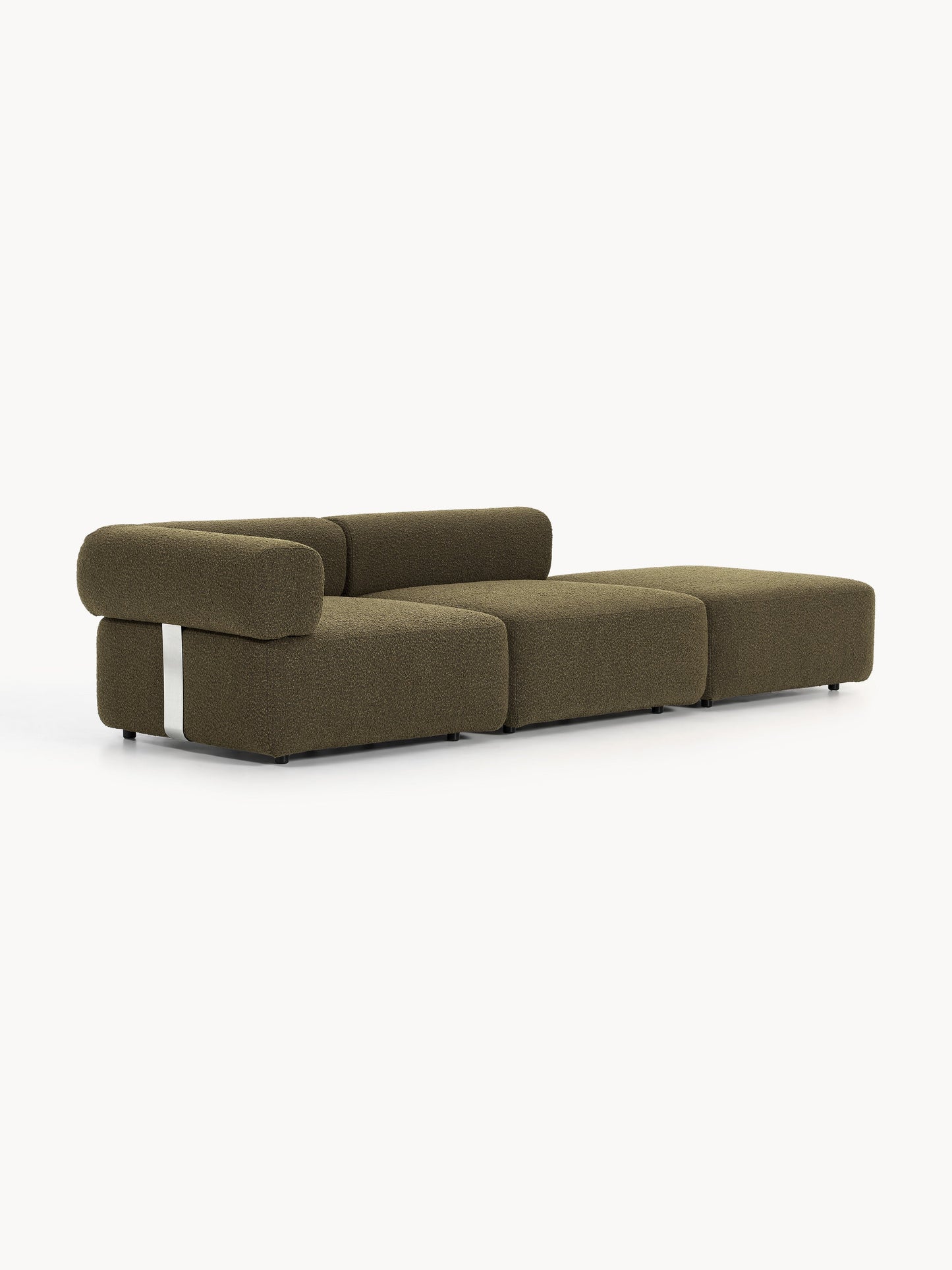 Antverre Modular Ottoman in Bouclé