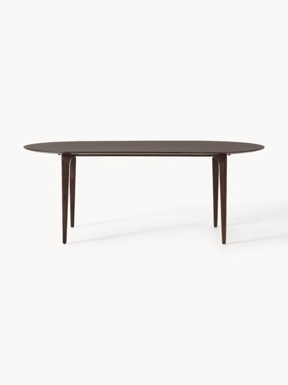 Archelune Oval Dining Table in Mango Wood, 200 x 100 cm