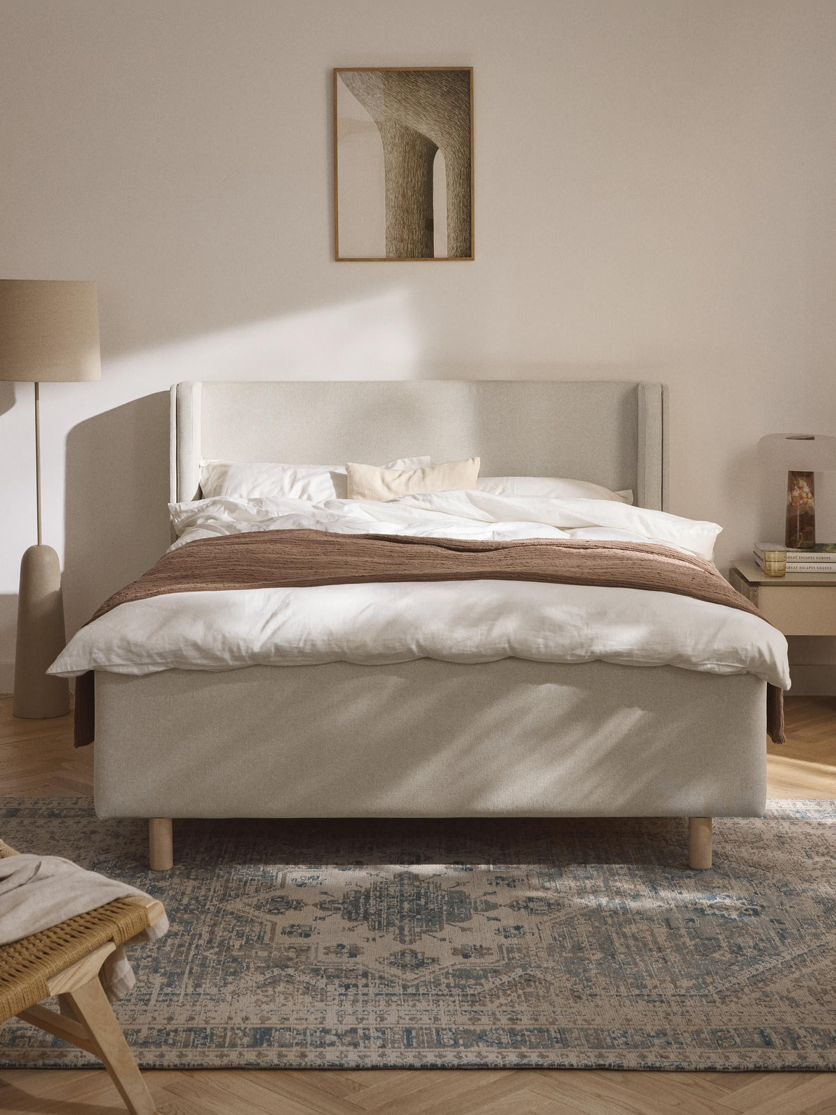 Archenwald Upholstered Bed with Drawers