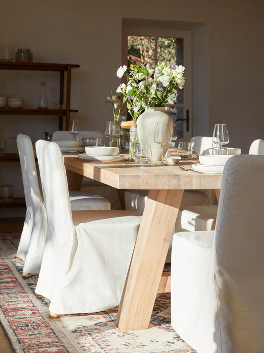 Ashvorne Oak Dining Table, in Various Sizes