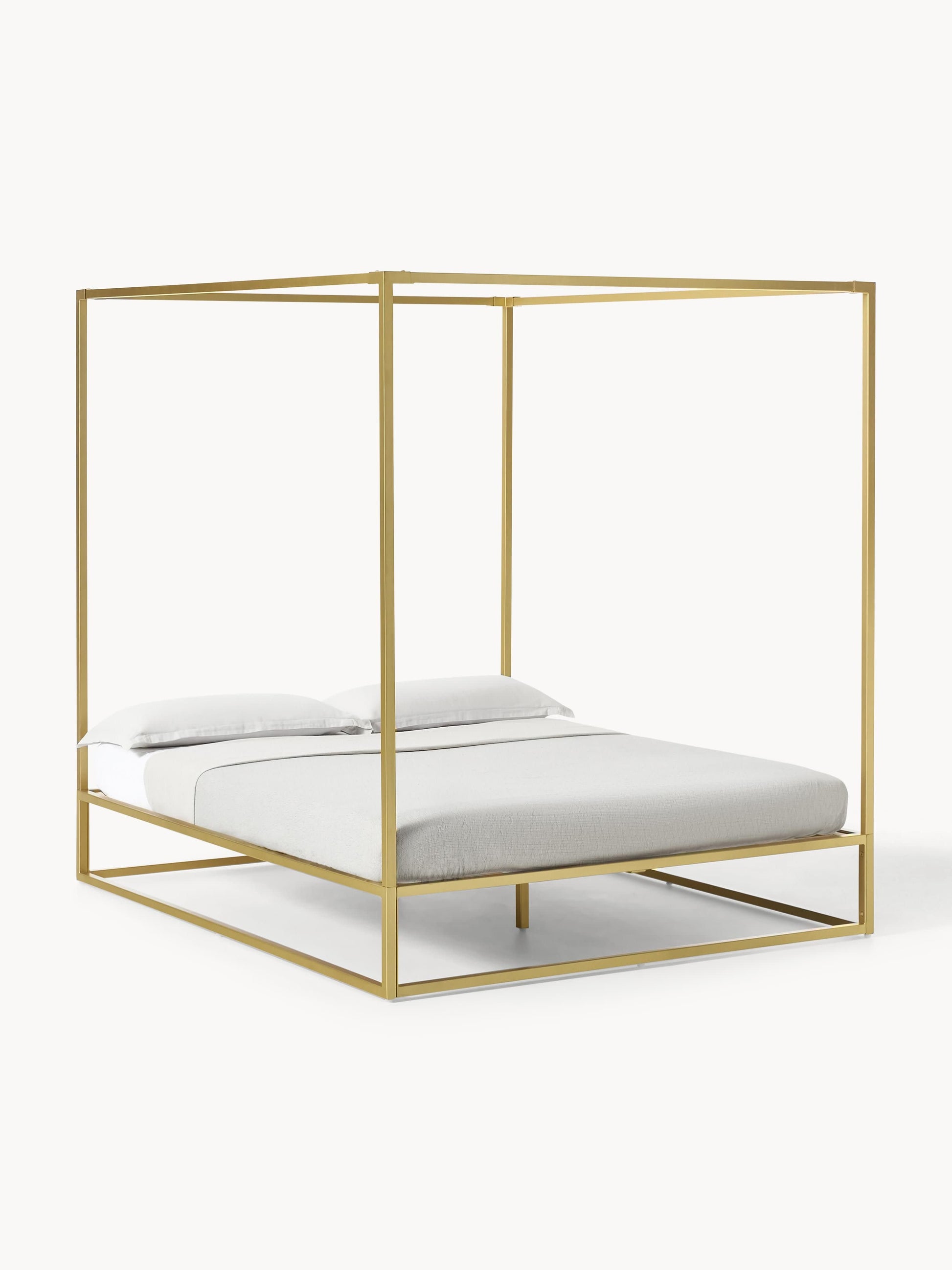 Belmarine Metal Four-Poster Bed