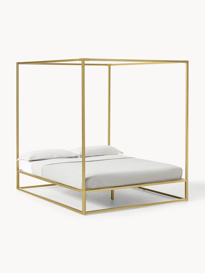 Belmarine Metal Four-Poster Bed