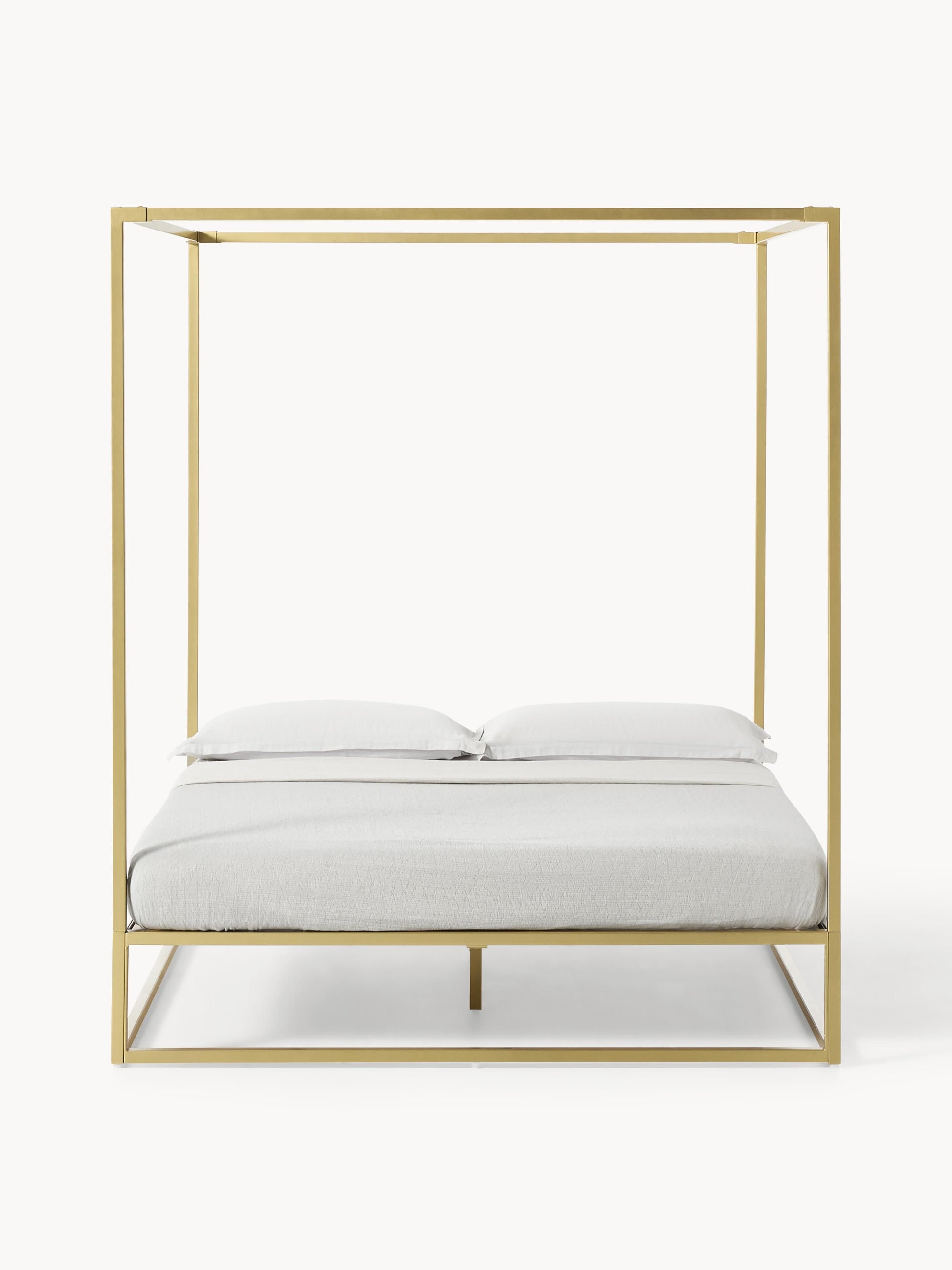 Belmarine Metal Four-Poster Bed